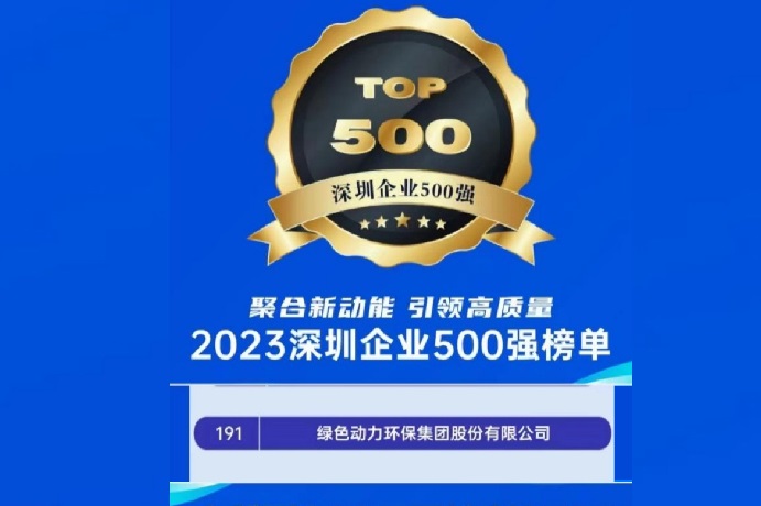 2023深圳企业500强榜单发布 熊猫体育位列第191名