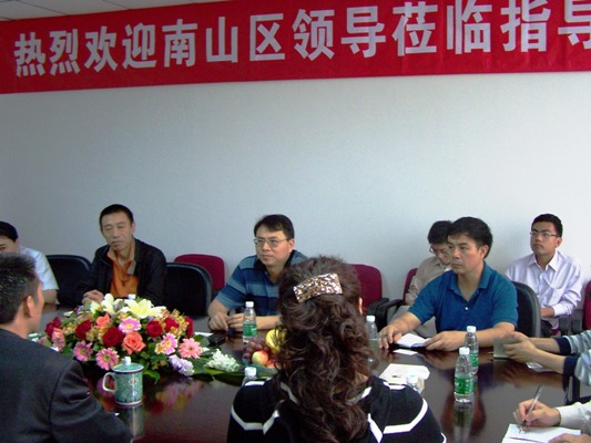 深圳市南山区领导调研考察熊猫体育集团