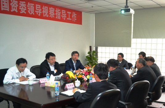 北京市国资委、国资公司领导到熊猫体育视察指导工作