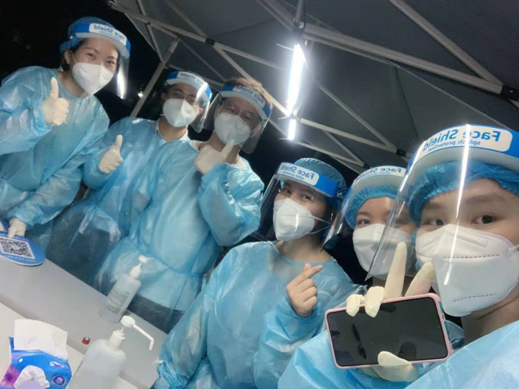 众志成城抗疫情 熊猫体育志愿者奔赴战“疫”一线