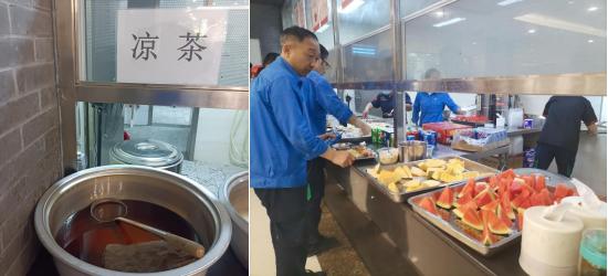 齐心协力战酷暑 关爱一线送清凉  熊猫体育各项目公司开展高温慰问及急救培训活动